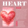 mookaitedecor 5 Pcs Peridot Heart Shaped Pocket Palm Stones