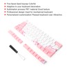 73PCs Sublimation Keycaps PBT Mechanical Keyboard Accessory PC Parts with