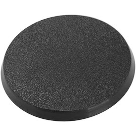 EEcliP 100pcs Round Plastic Model Bases 50mm or 1.96inch for Gaming Miniatures or Wargames Table Games MB750