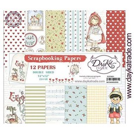 DAYKA SCP-3001 Ere Scrapbooking Set 30 x 30 cm