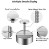 Kmandaovirex Hamburger Press Patty Maker,304 Stainless Steel Burger Press Patty