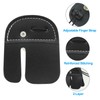 PATIKIL 2 Layer Leather Archery Finger Tabs, Finger Protective Gear