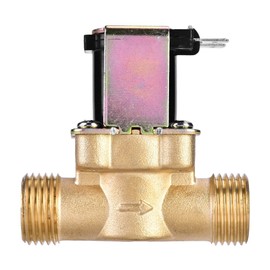 G1/2" DC 24V Normally Closed Brass Electric Solenoid Magnetic Valve for Water Control