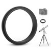 M48‑M48 Male to Male Adapter Ring Aluminium Alloy Black 48mm