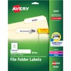 Avery File Folder Labels, 16.934,2 x 8,7 cm White, pack