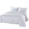 Royal Tradition Viscose from Bamboo-Cotton Blend 3pc Duvet Cover Set