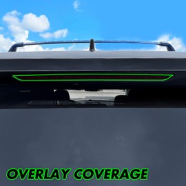 SlickMod PreCut Vinyl Smoke Tint for 2022-2024 Nissan Pathfinder Tail Light (20% Dark Smoke, 6. Third Brake Light)