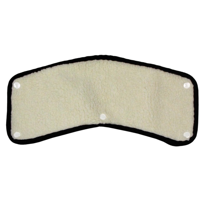 MARUTO HC-AM01 All-Season Steering Wheel Cover, Round, Heather Black