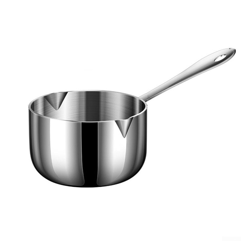Stainless Steel Milk Pot, Pot Gravy Small Sauce Pan Saucepan