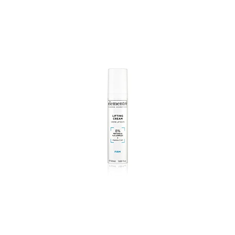 Elementre 8% Peptides & Hyaluronic Acid Lifting Cream 50 ml