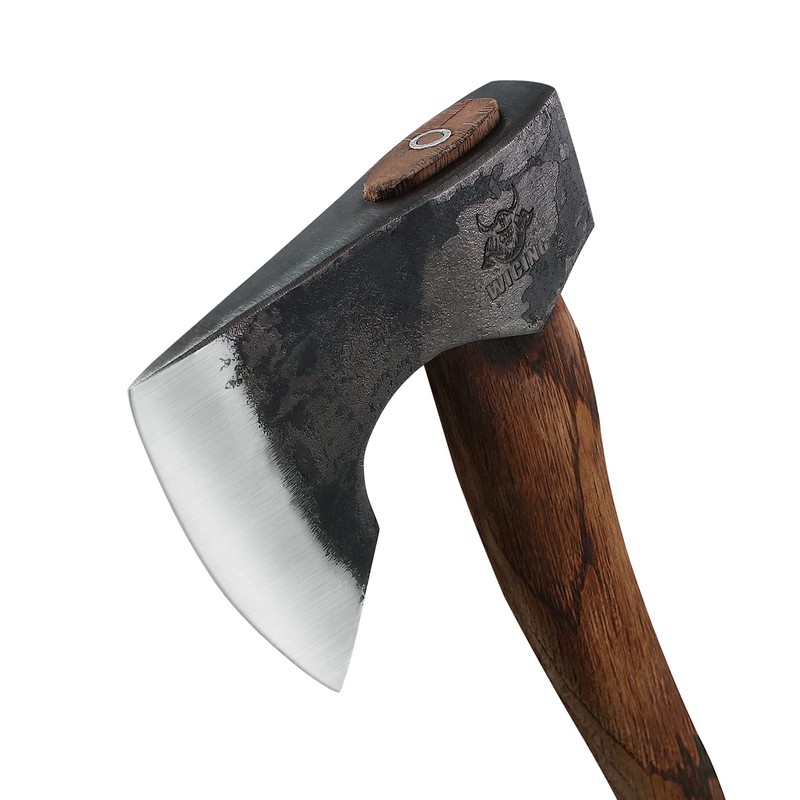 WICING 13.5 Inch Hatchet, Camping Axes and Hatchets 1065 Carbon