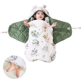 YJLMLY Sleepsack Swaddle, Baby Swaddle Sleep Sack with Two-Way Zipper, Adjustable Newborn Swaddle, Weighted Sleep Sack 0-3 Months, Baby Swaddle Blankets, gift for baby girl boy, Baby Essentials