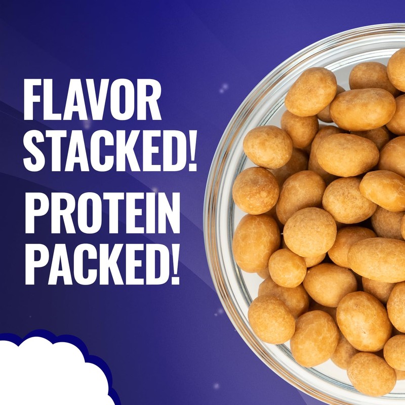 Manzela Japanese-Style Peanuts Bags | Crunchy Oven-Baked Shell with Wheat