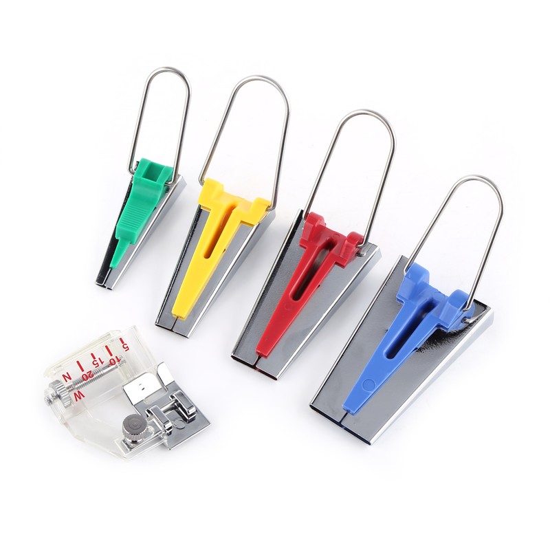 Fabric Binding Sew Multifunction Sewing Bias Tape Maker Set DIY