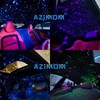 AZIMOM 6W Bluetooth/APP Control RGBW Fiber Optic Lights Star Ceiling