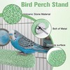 4 Pcs Bird Beak Grinding Stone, Resin Bird Perch Stand,
