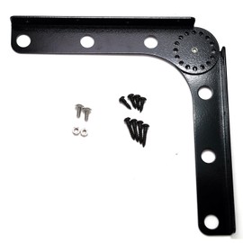 Tanabe Kinzoku Kogyosho Free Angle Adjustable Shelf Bracket, Free Stand, Black, 1 Piece