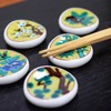 Chopsticks Rest Stylish Set of 5 Kutani Ware Yoshidaya Picture