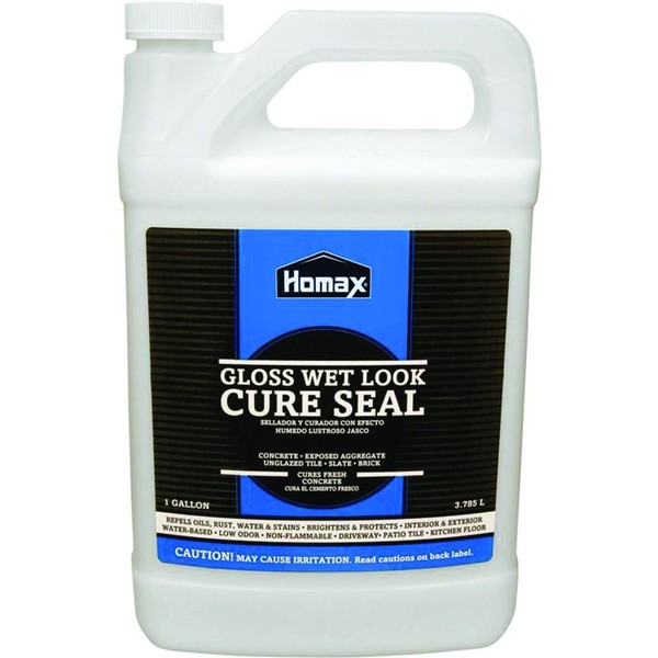 Homax Gloss Wet Look Cure Seal Interior/Exterior Clear 1 Gl