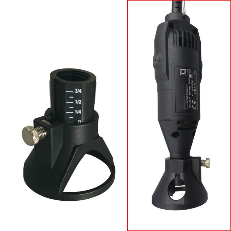 Electric Grinder Locator, Multi-Tool Cutting Guide Router Attachment Kit Rotary
