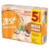 ZEST Jabón en Barra Agua de Coco y Agave, 5pack