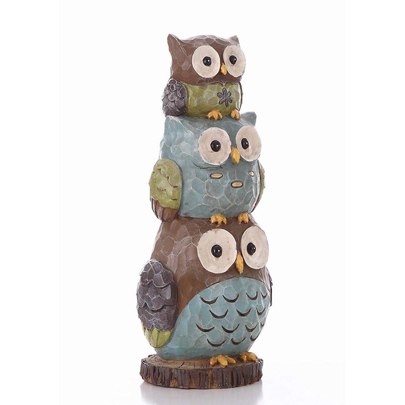 Hi-Line Gift Ltd Stacking Owls Statue
