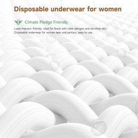 Disposable Postpartum Underwear Mesh Panties 10 Count Mesh Underwear Postpartum Carer C-Section Maternity Briefs, Surgical Recovery, Lightweight, Stretchy XXX-Large