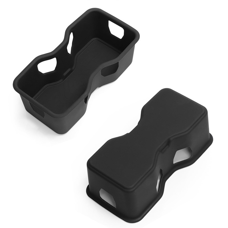 Rear Seat Armrest Cup Holder Insert Compatible with 2022-2025 Rivian