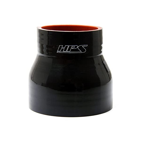 HPS HPS HTSRNBLK-079 2.75" - 3.75" ID, 3" Length, Silicone