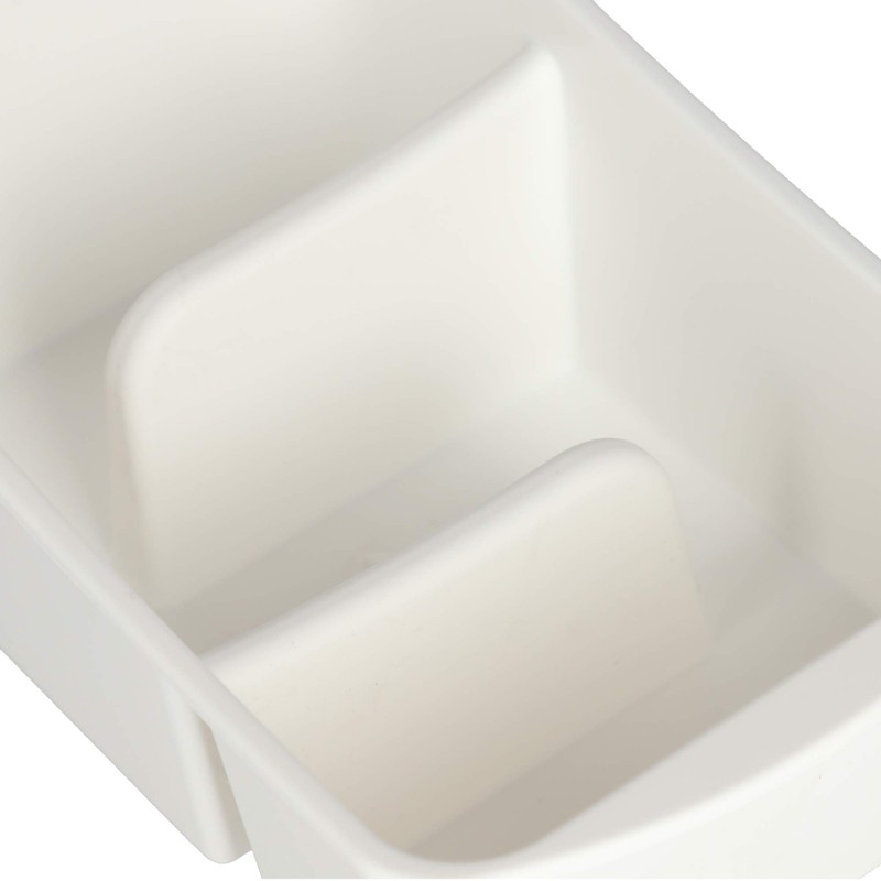 KADAX Herb Spice Container, Box with Two Sections, Plastic Storage