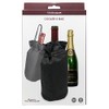 Vin Bouquet Beverage Insulator, Black chill pack with gel. Includes