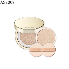 AGE20'S Noble Glow Cover Cushion SPF40/PA+++ 12g*2ea, Shade:#23 Neutral Beige