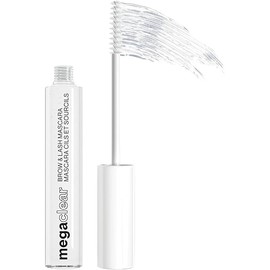 wet n wild Mega Clear Brow & Lash Mascara - Sculpts Brows, Defines Lashes, Conditioning with Soy Protein & ProVitamin B5, Primer & Top Coat, Cruelty-Free & Vegan - Clear