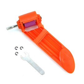 DollaTek Portable Grinding Machine Grinding Wheel Machine Grinding Bit Machine Ordinary Iron Straight Shank Bit Grinder-Orange