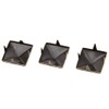Spike Studs, 100 Pieces Square Pyramid Punk Rivets 4 Claws