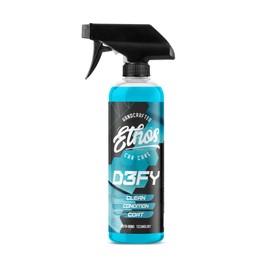Ethos Defy - 3 in 1 Ceramic Coating - Waterless Car Wash Spray & Wax - Car Wax Spray Rnseless Wash - Hydrophobic Top Coat - Polish & Polymer Paint Sealant Protection - with Insta-Bond Technology