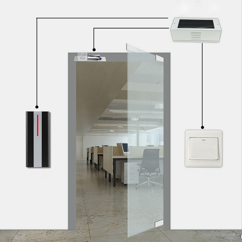 EM ID 125KHz Simplified Access Control Controller Machine IP67