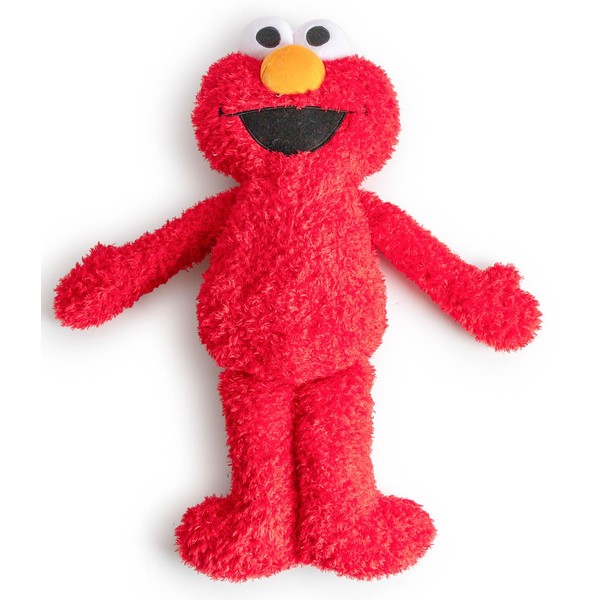 Sesame Street Elmo Fuzzy Plush Pillow Buddy - Super Soft