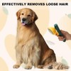Dog Brush with Release Button, Mango Cat Brush for Long