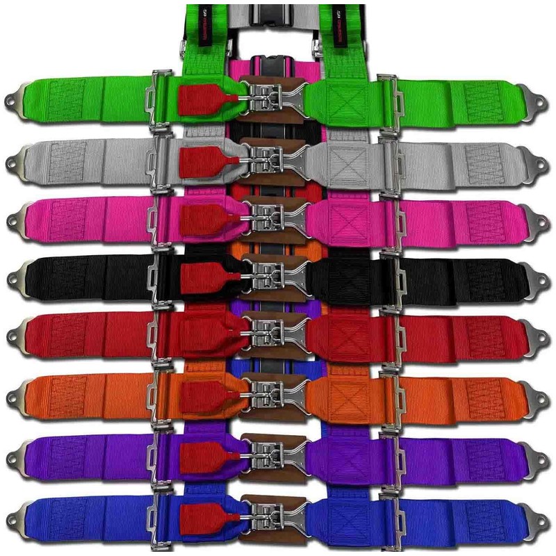 50 Caliber Racing Harness 5 point HarnessRed 2" made for