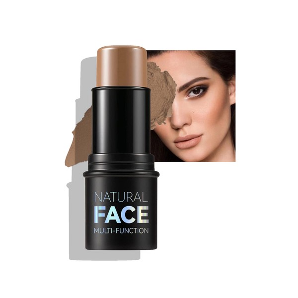 MIESCHER Face Highlight Stick, Cream Texture 2-in-1 Highlighter & Blush,