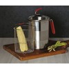 Kuhn Rikon 4th Burner Pot with Glass Lid and Steam
