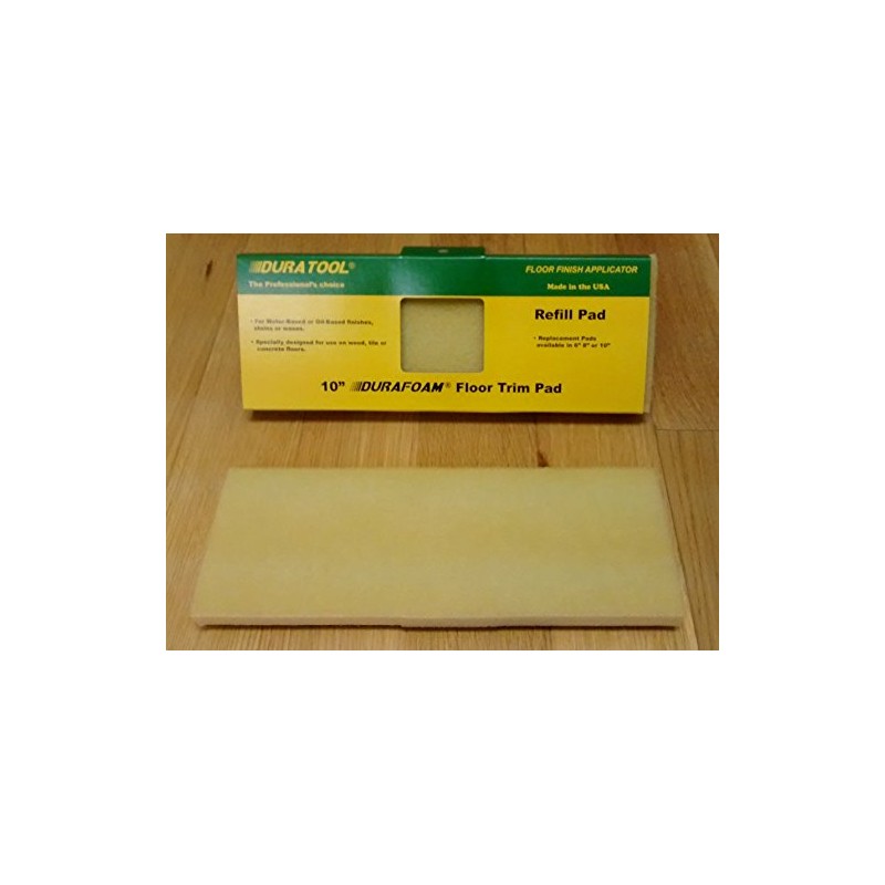 Duratool Durafoam 10" Refill Floor/trim Pad Paint and Finish Applicator