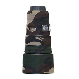 LensCoat Cover Camouflage Neoprene Camera Lens Cover Protection compatible with Nikon AF-S 300mm F/4E Pf ED VR, Forest Green (lcn3004vrfg)