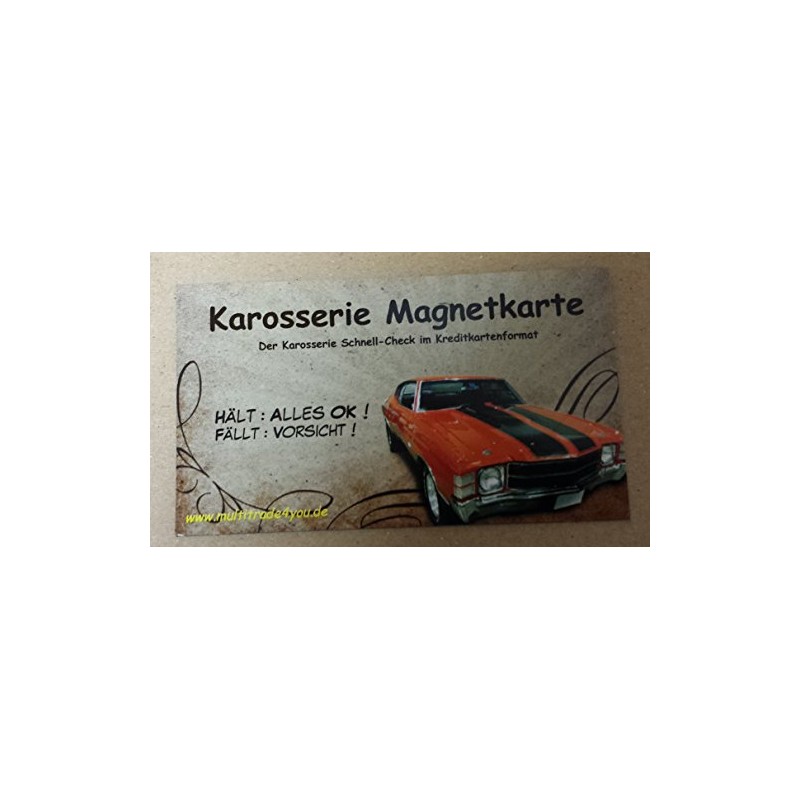 Grip Magnetic Card, Body Card, Magnet, Accident, Spatula, Paint, Check,