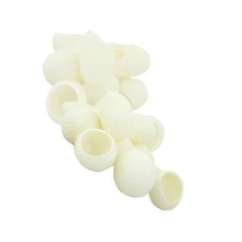 Baluue Silk Balls for Face Cleaning Natural Skincare Exfoliant Makeup Remover 200pcs