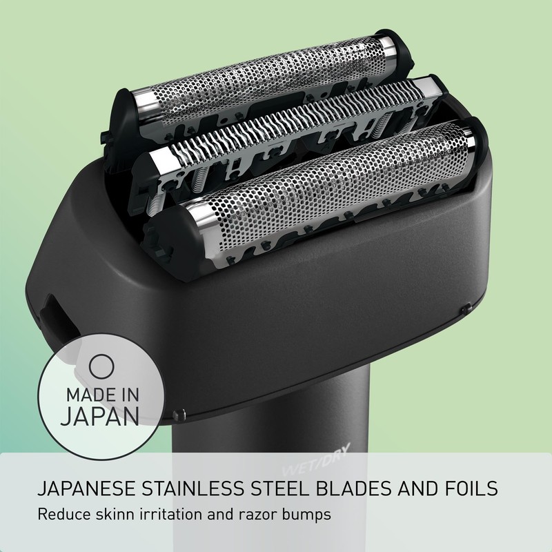 Panasonic Electric Razor for Men, Wet Dry Shaver with 3-Blade