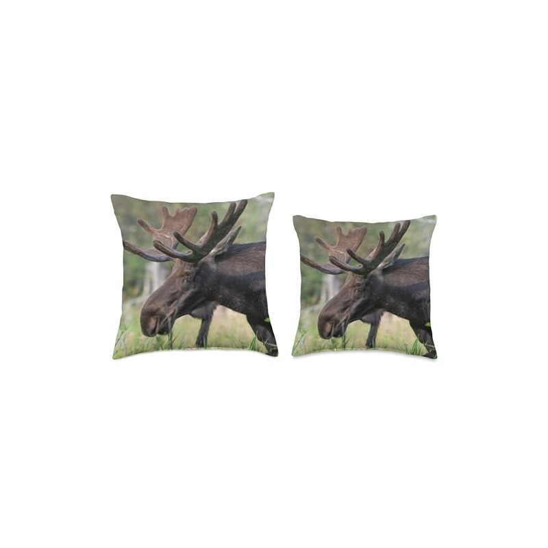 Moose Throw Pillow