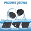PATIKIL 30 mm/1-3/16" Plastic Hole Plugs, 20 Pack Flush Type