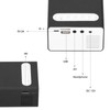 Mini Household Projector Portable LED Home Media Video Player Kid's